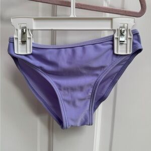 NWOT Real Love 2T Girls Purple Swim Bikini Bottoms Swimsuit Bathingsuit